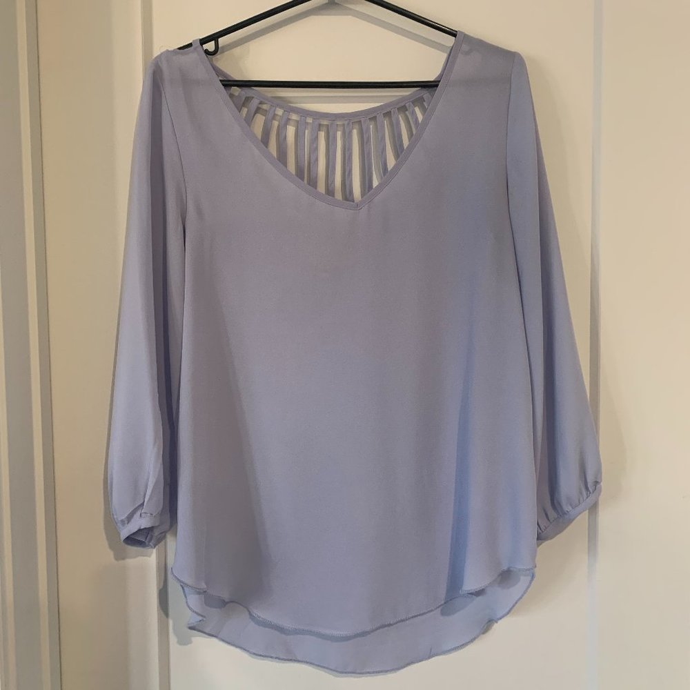 Lilac Blouse